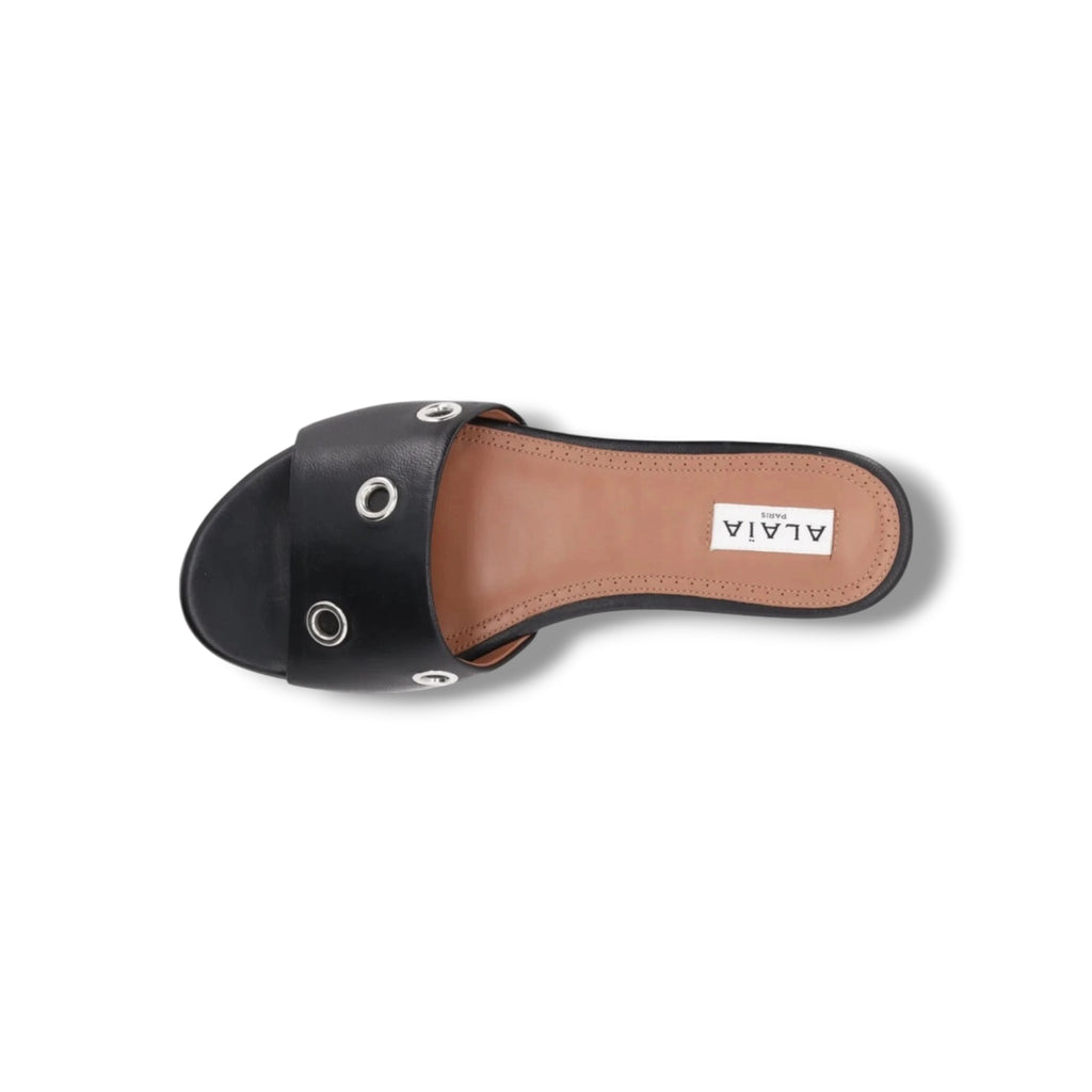 Alaïa Flat Embellished Slides - Size 36 - Brand New