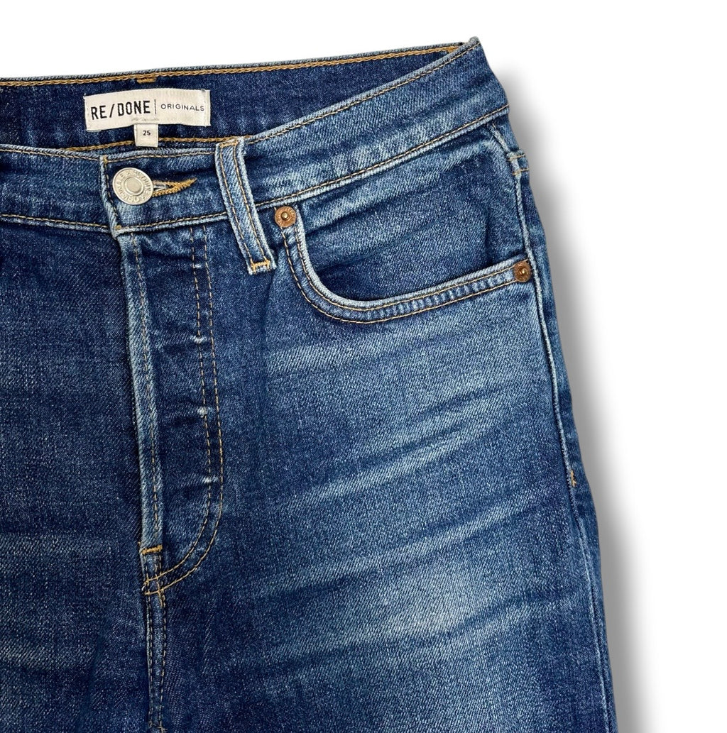 Re/Done High Rise Ankle Crop - Size 25 - Excellent Condition