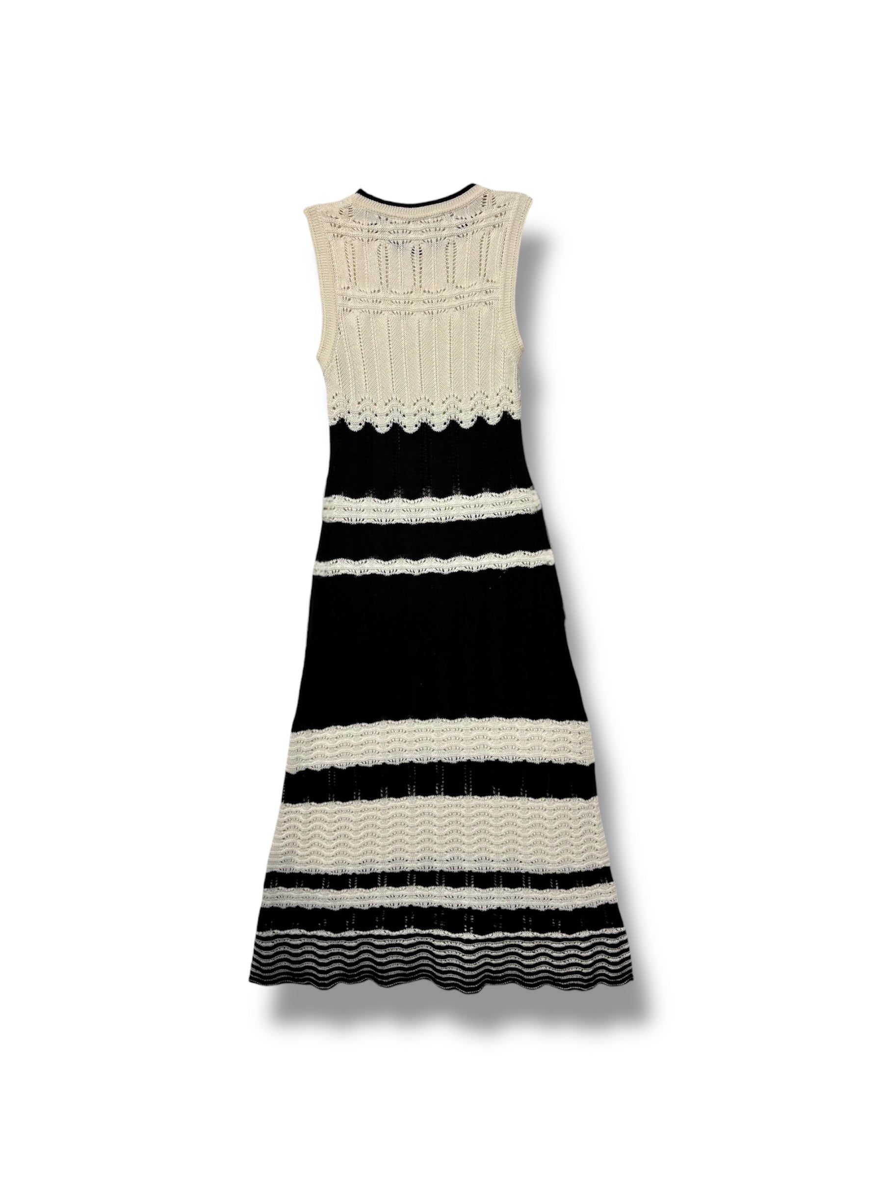 2024 Vanessa Bruno 'Aimee' Crochet Midi Dress - Size XS