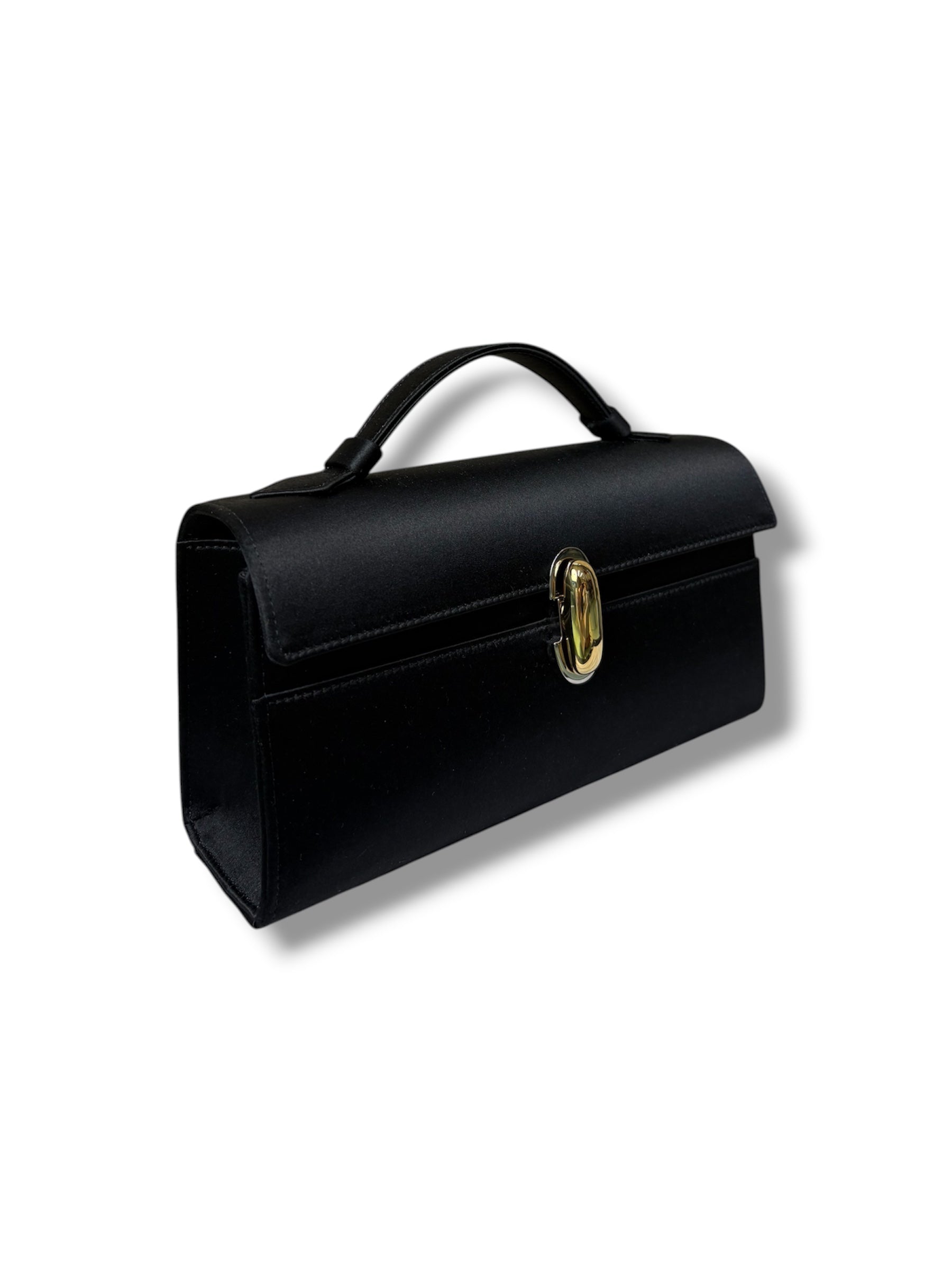 Savette Satin Symmetry Pochette - Never Worn
