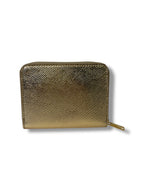 Celine Metallic Zip Wallet