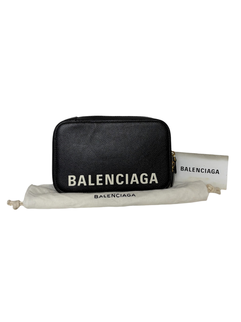 Balenciaga Leather 'Cash Zip Phone Holder' Bag