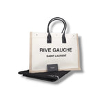 Saint Laurent Rive Gauche Canvas Large Tote - Excellent Condition