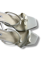 Manolo Blahnik 'Fiocco' Wrap Around Sandal - Size 41 - Very Good Condition