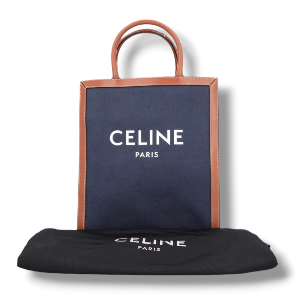 Celine Cabas Vertical Tote Bag - Very Good Condition