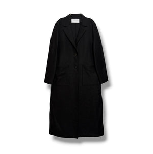 Harris Wharf Long Boxy Coat - Size 10 - Very Good Condition