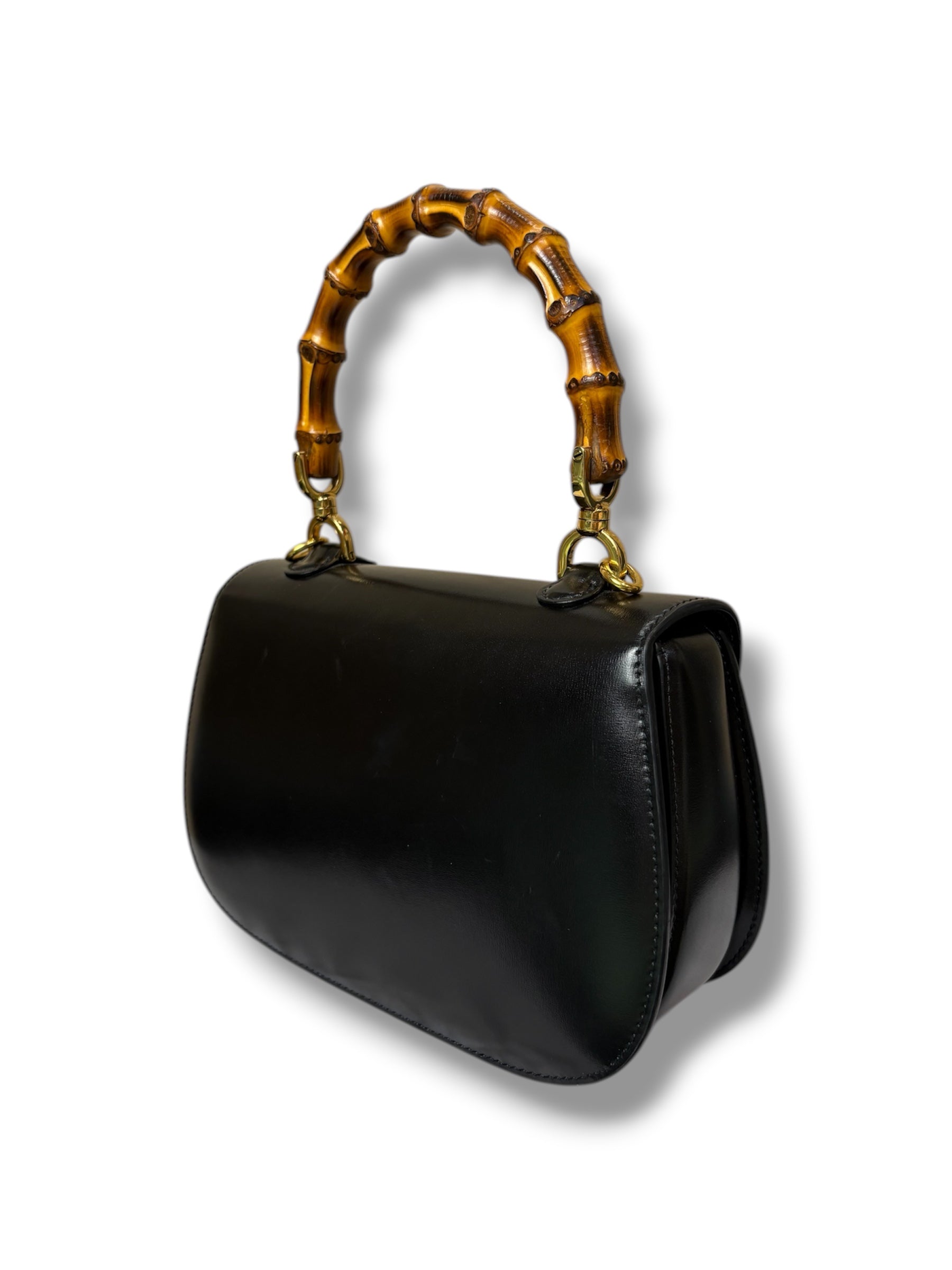 Gucci Small 1947 Bamboo Handbag - Excellent Condition