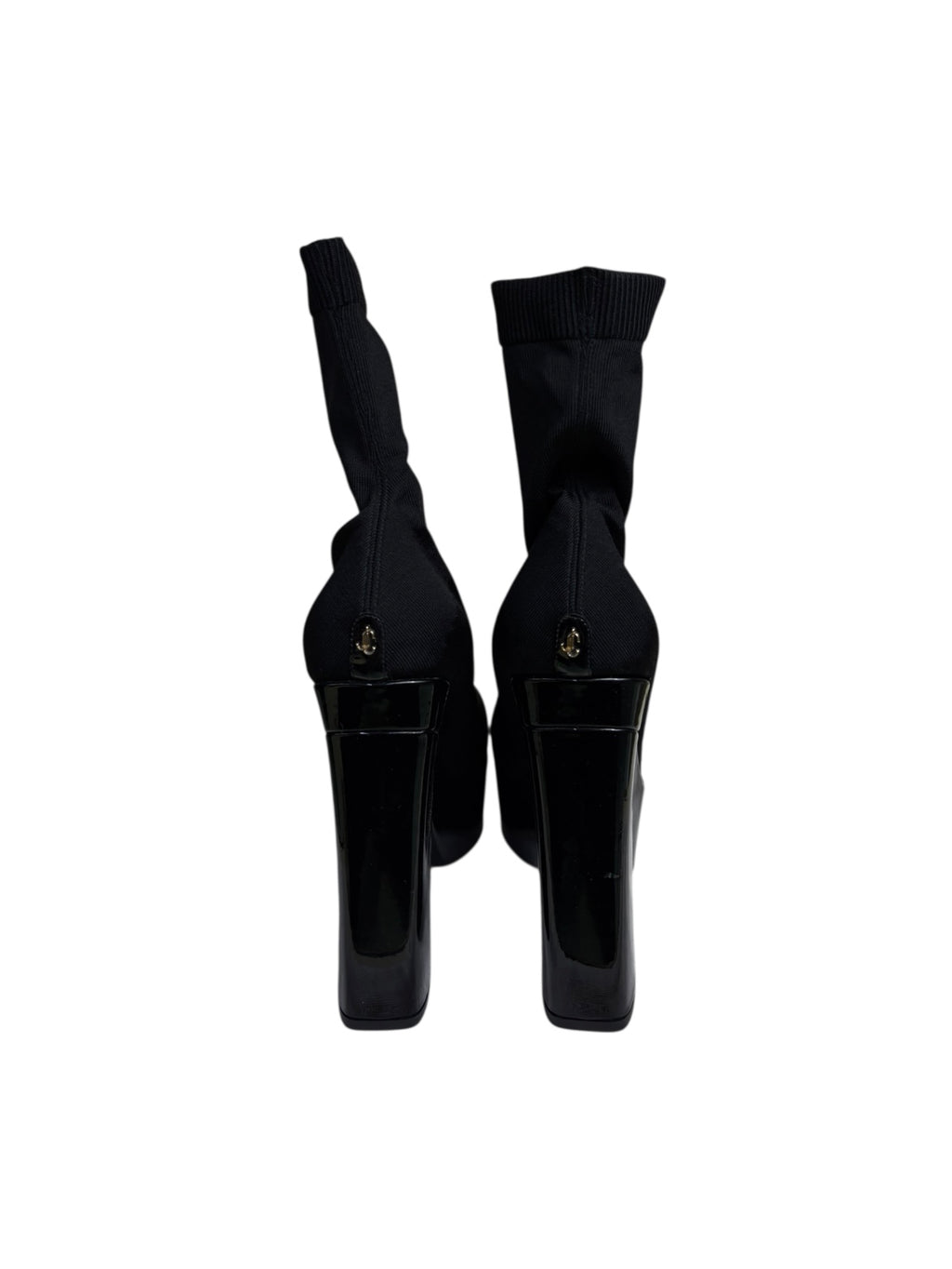 Jimmy Choo Knitted Sock Boots - Size 41