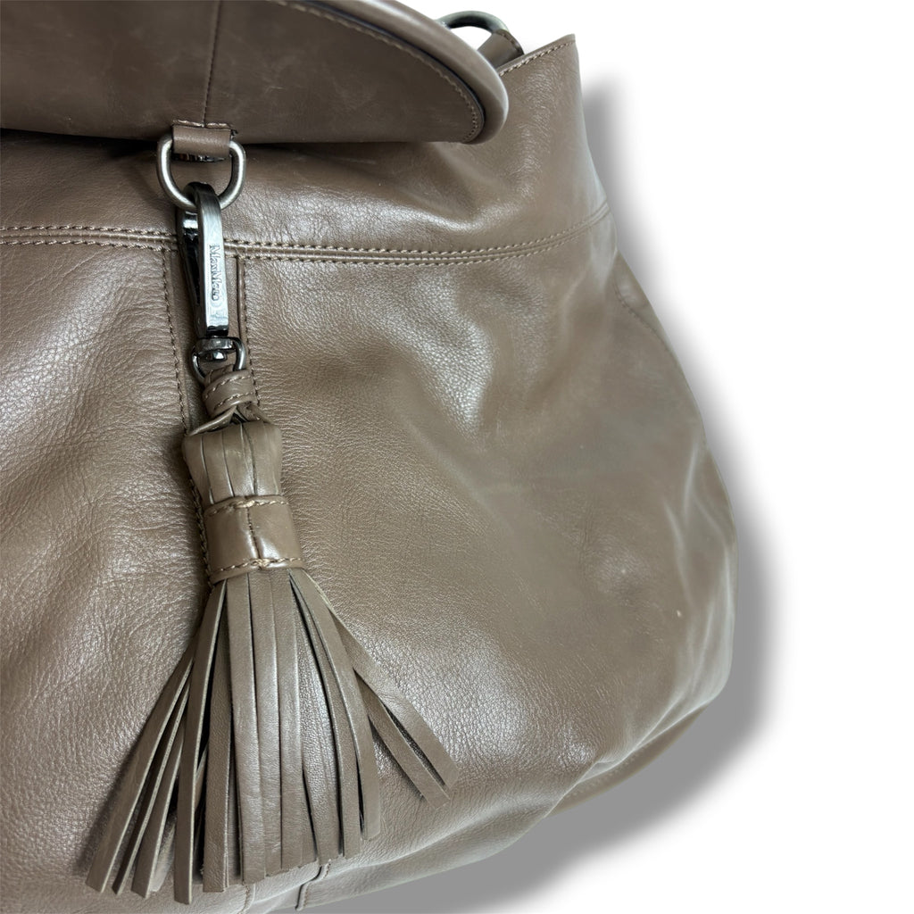 Max Mara Boho Tassel Shoulder Bag - Very Good Condition