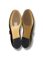Le Monde Béryl Velvet Mary Jane Flat - Size 38 - Excellent Condition