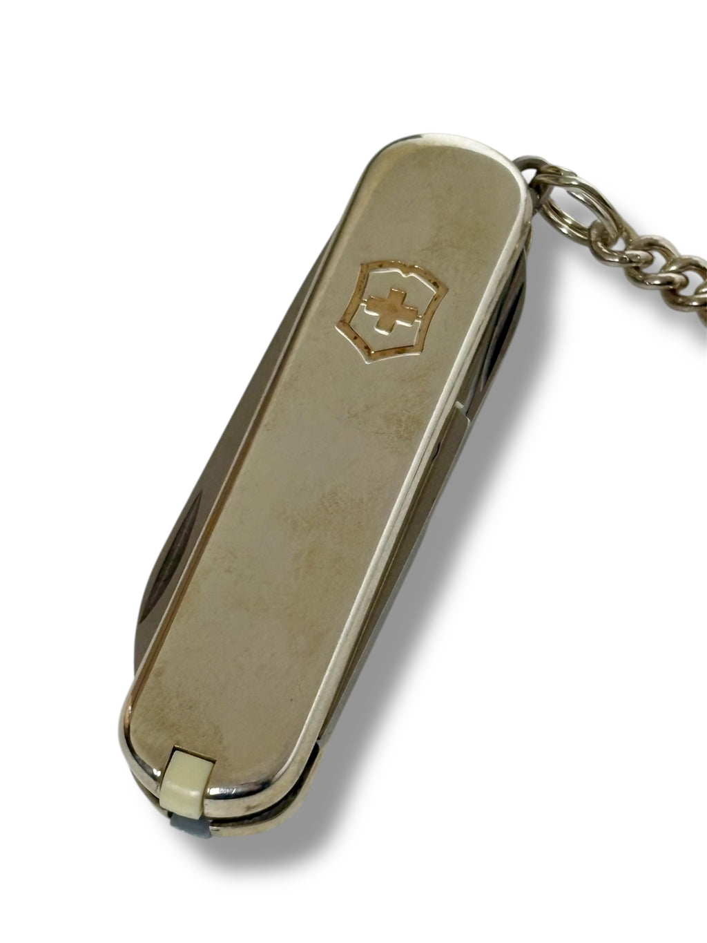 Vintage Tiffany&Co Sterling Silver and 18K Gold Swiss Army Knife - Very Good Condition