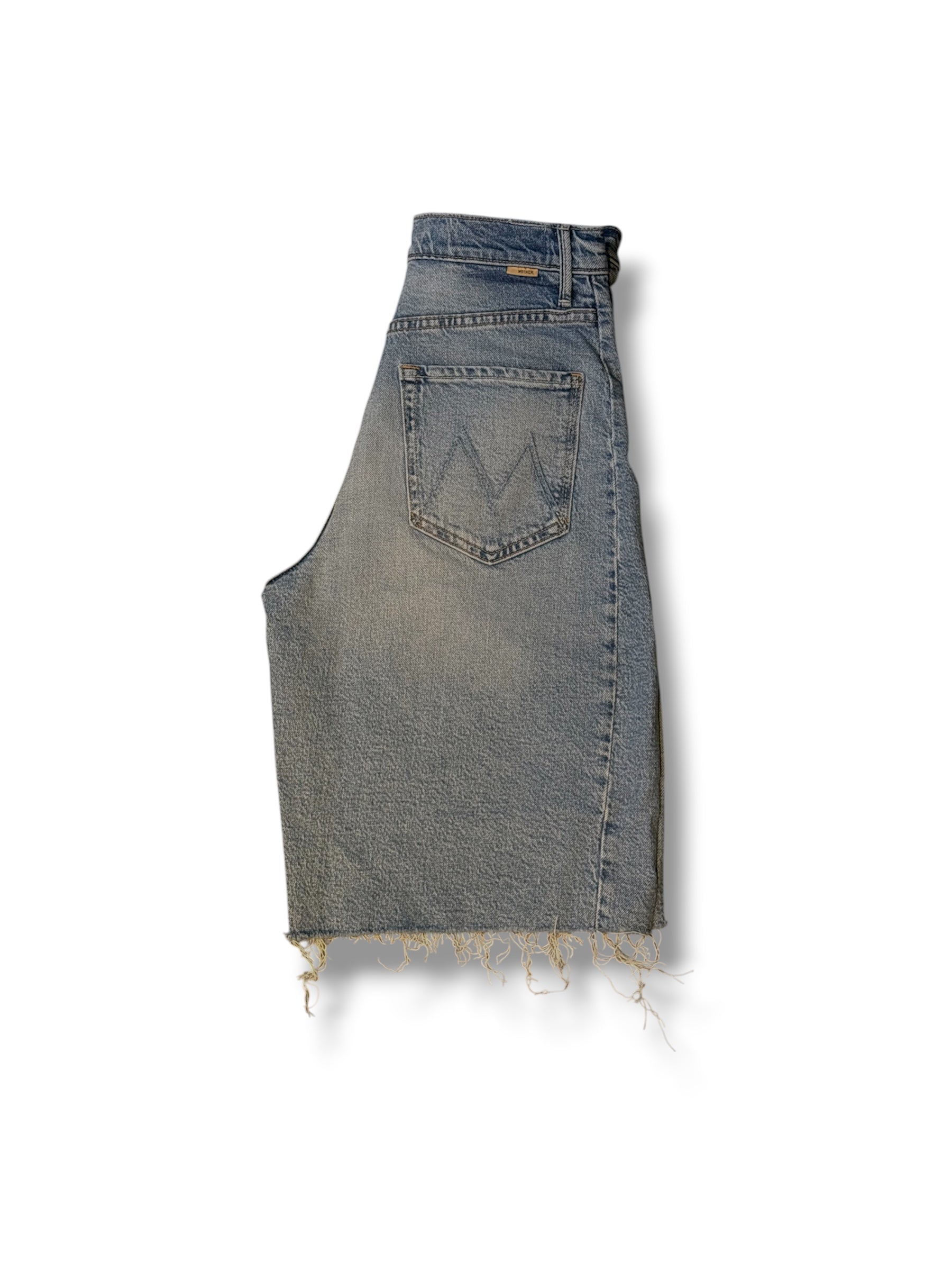 Mother Denim Half Pipe Bermuda Fray Shorts - Size 27 - Excellent Condition