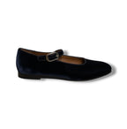 Le Monde Béryl Velvet Mary Jane Ballet Flat - Size 38 - Very Good Condition