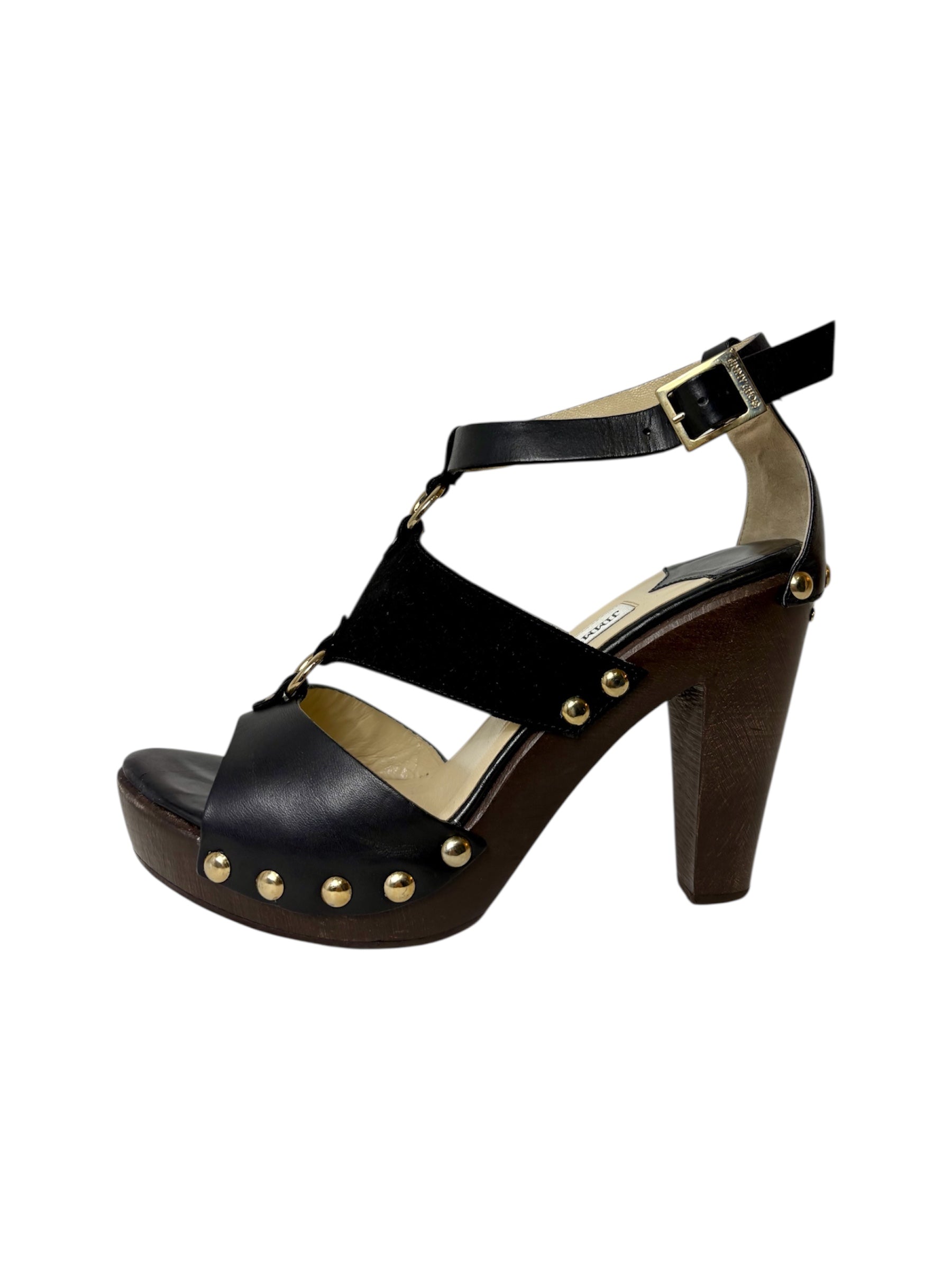 Jimmy Choo Platform Sandals - Size 39.5 - Excellent Condition