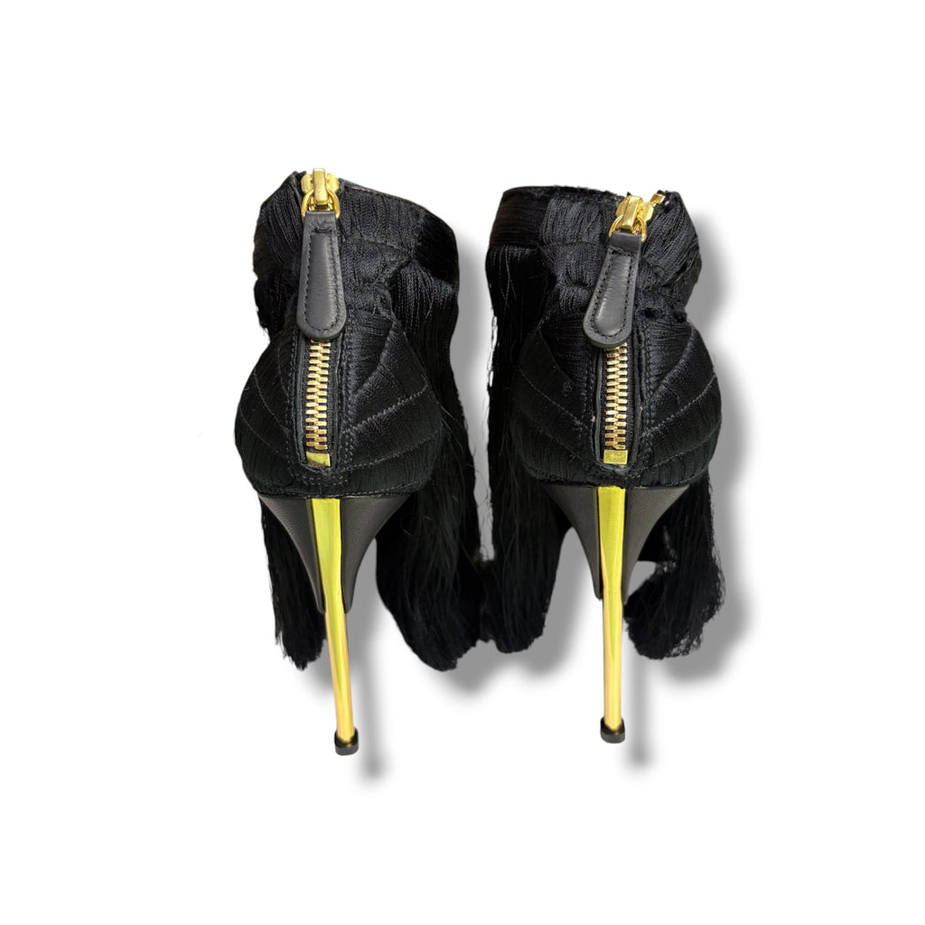 Alexander McQueen Fringed Stiletto - Size 41 - Never Worn