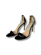 Manolo Blahnik Chaos Pearl Sandals - Size 41 - Very Good Condition