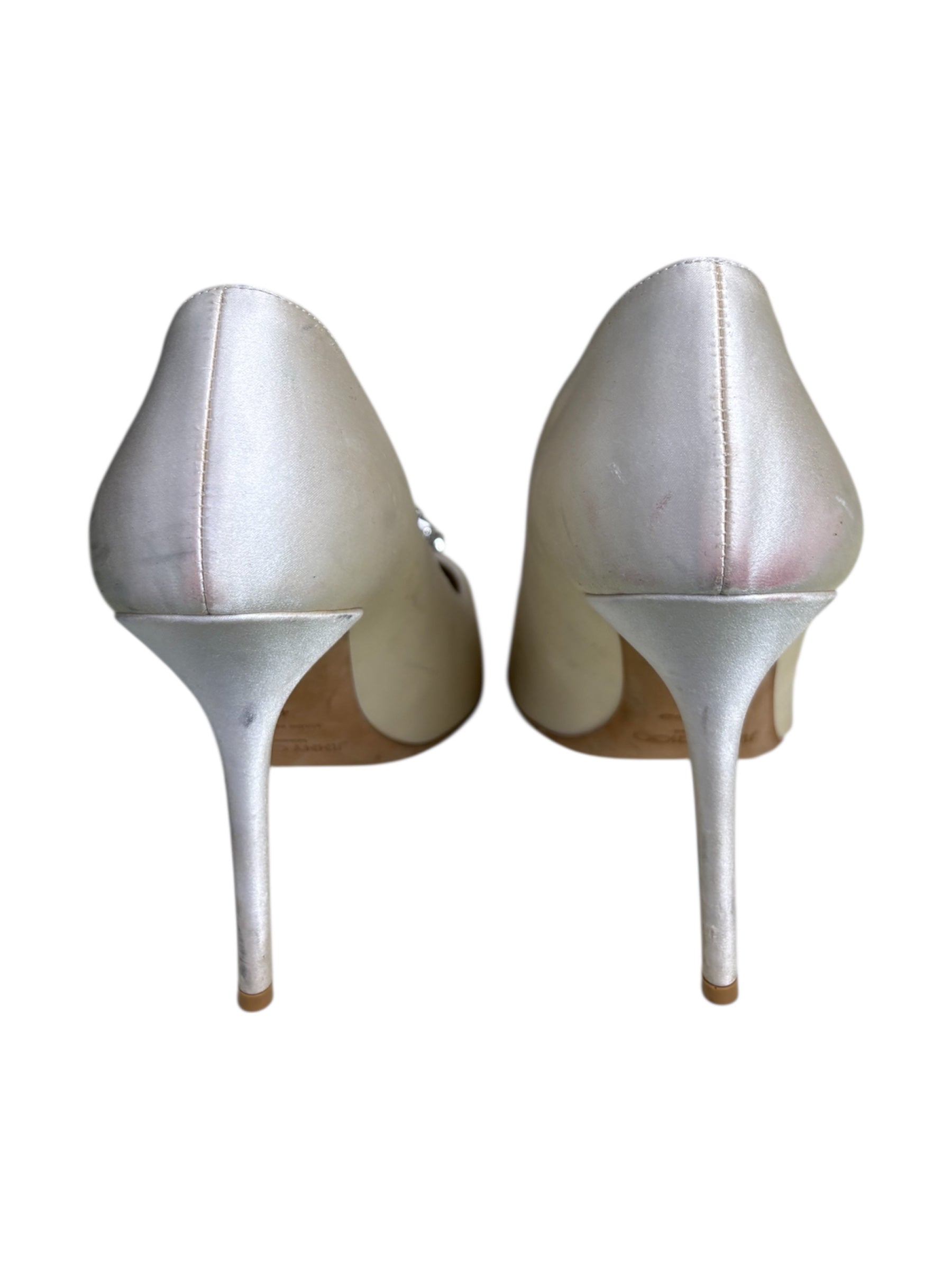 Jimmy Choo Satin Pumps - Size 41 - Good Condition