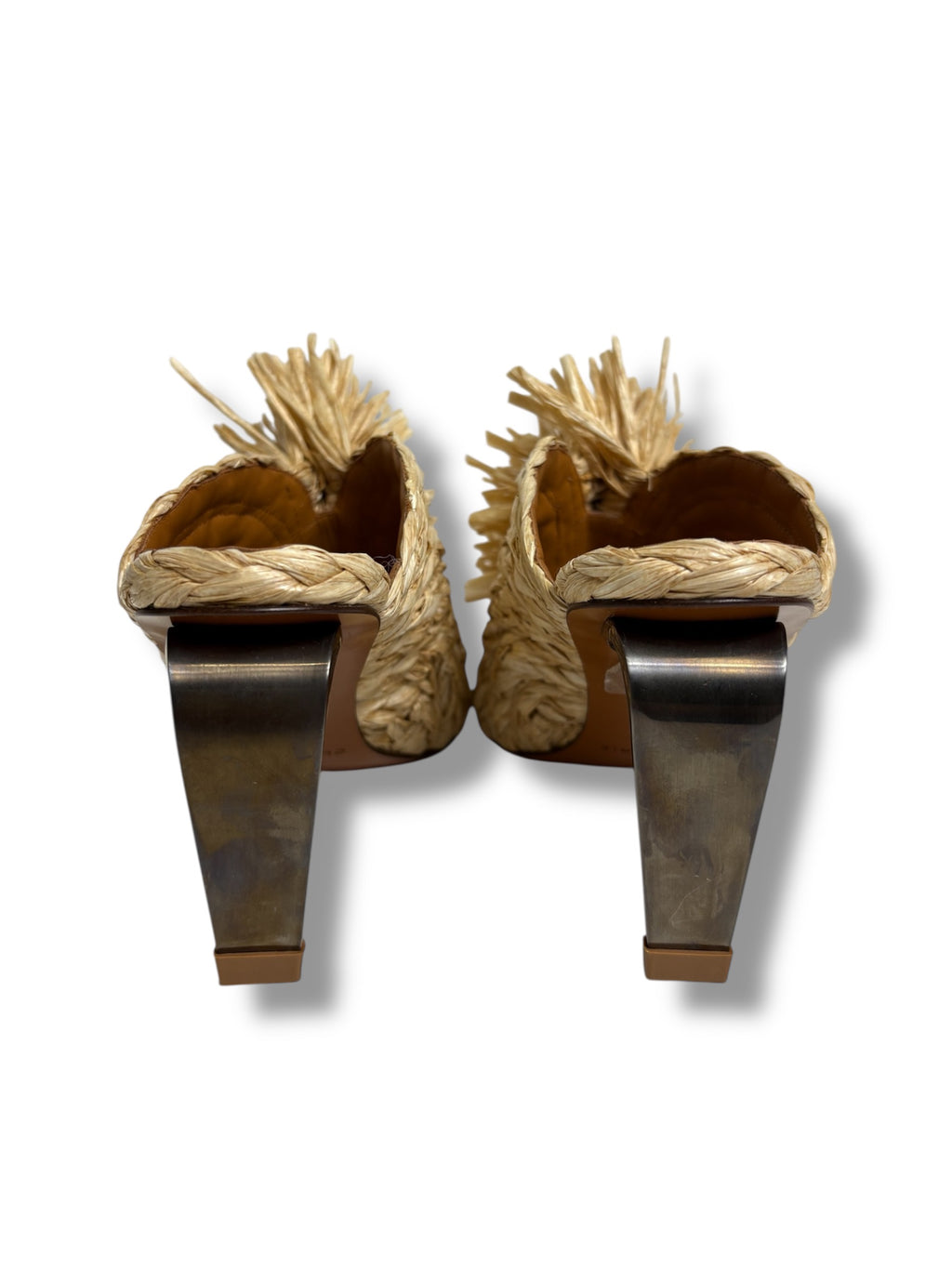 Clergerie Raffia Mules - Size 37.5 - Never Worn