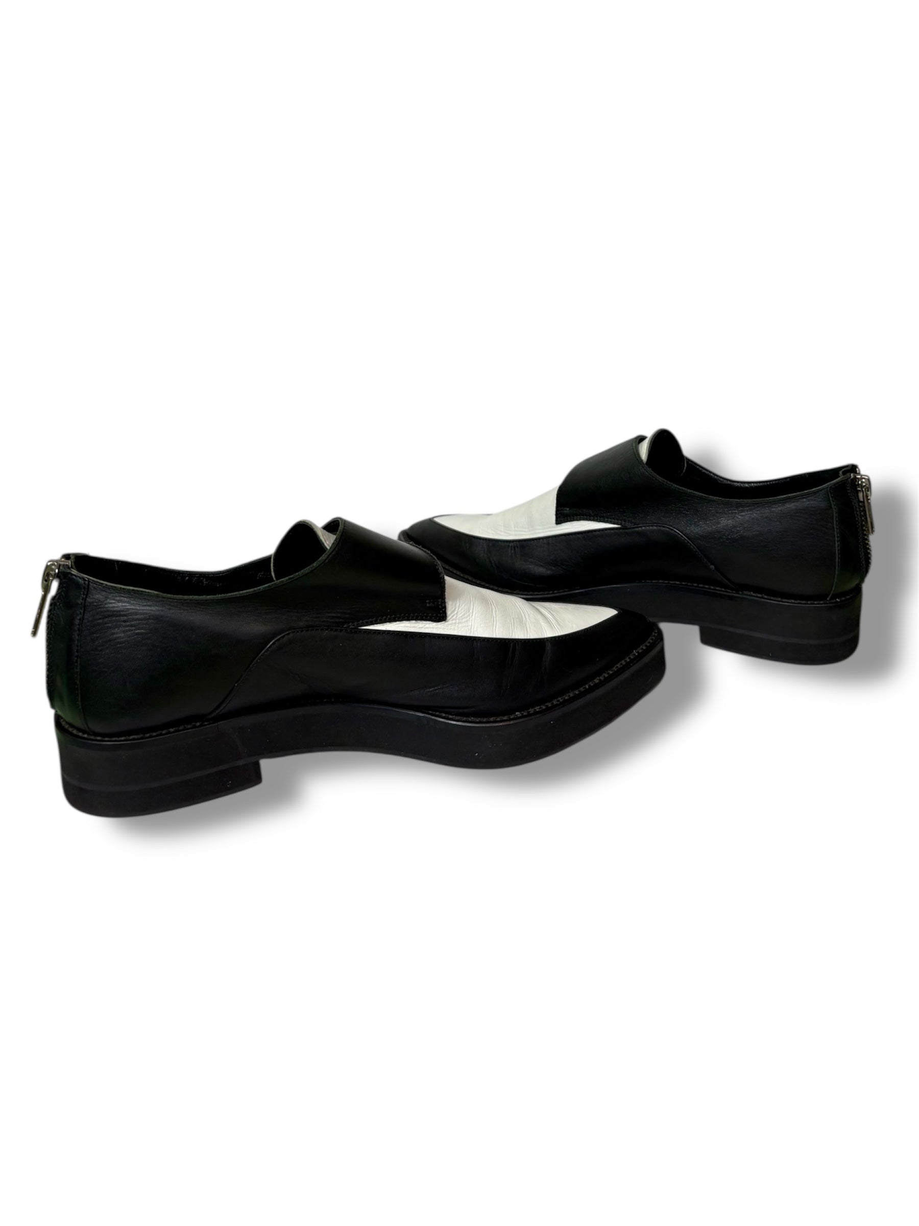 Helmut Lang Two Tone Leather Clean Creeper - Size 38 - Excellent Condition