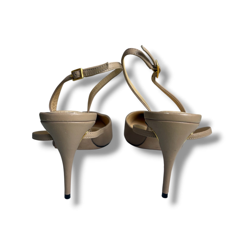 Jennifer Chamandi Vittorio 85 Slingback - Size 41 - Very Good Condition