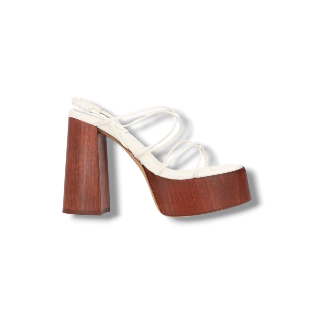 GIA/RHW Knot Platform Sandals - Size 36 - Excellent Condition