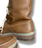 Hermès Shearling Lined Calfskin Boots - Size 41 - Very Good Condition