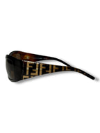Vintage Fendi FF Motif Sunglasses - Very Good Condition