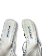 Manolo Blahnik 'Fiocco' Wrap Around Sandal - Size 41