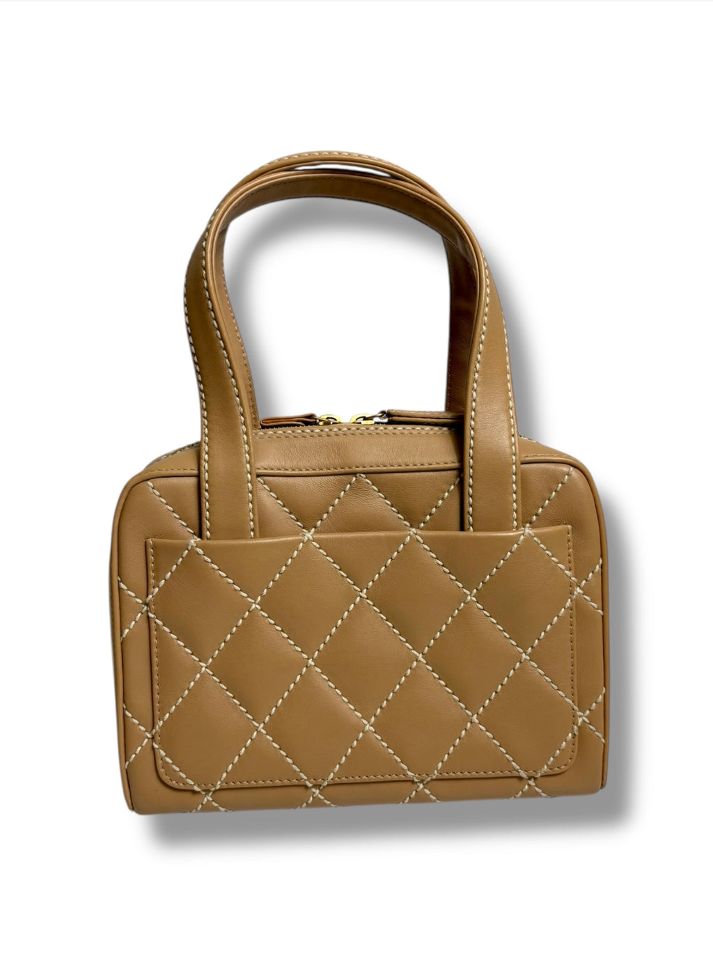 2003 Vintage Chanel Surpique (Wild Stitch) Small Bag - Excellent Condition
