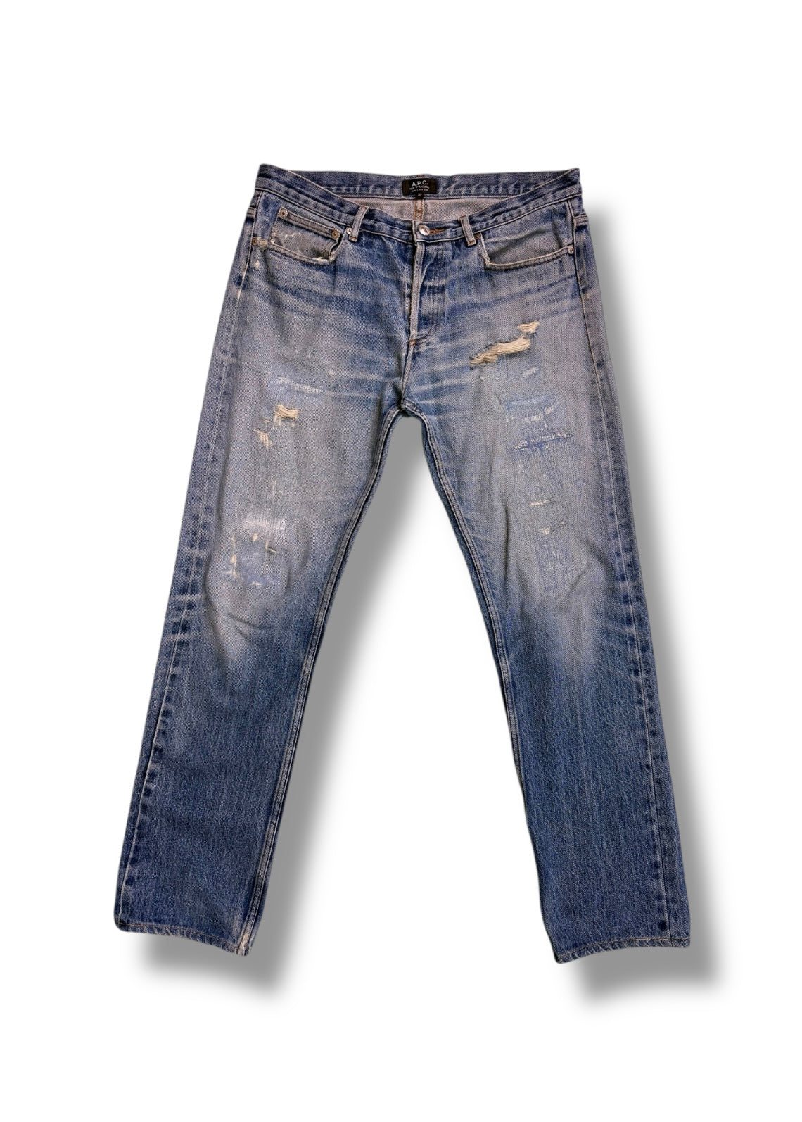 APC Distressed Jeans - Size 32