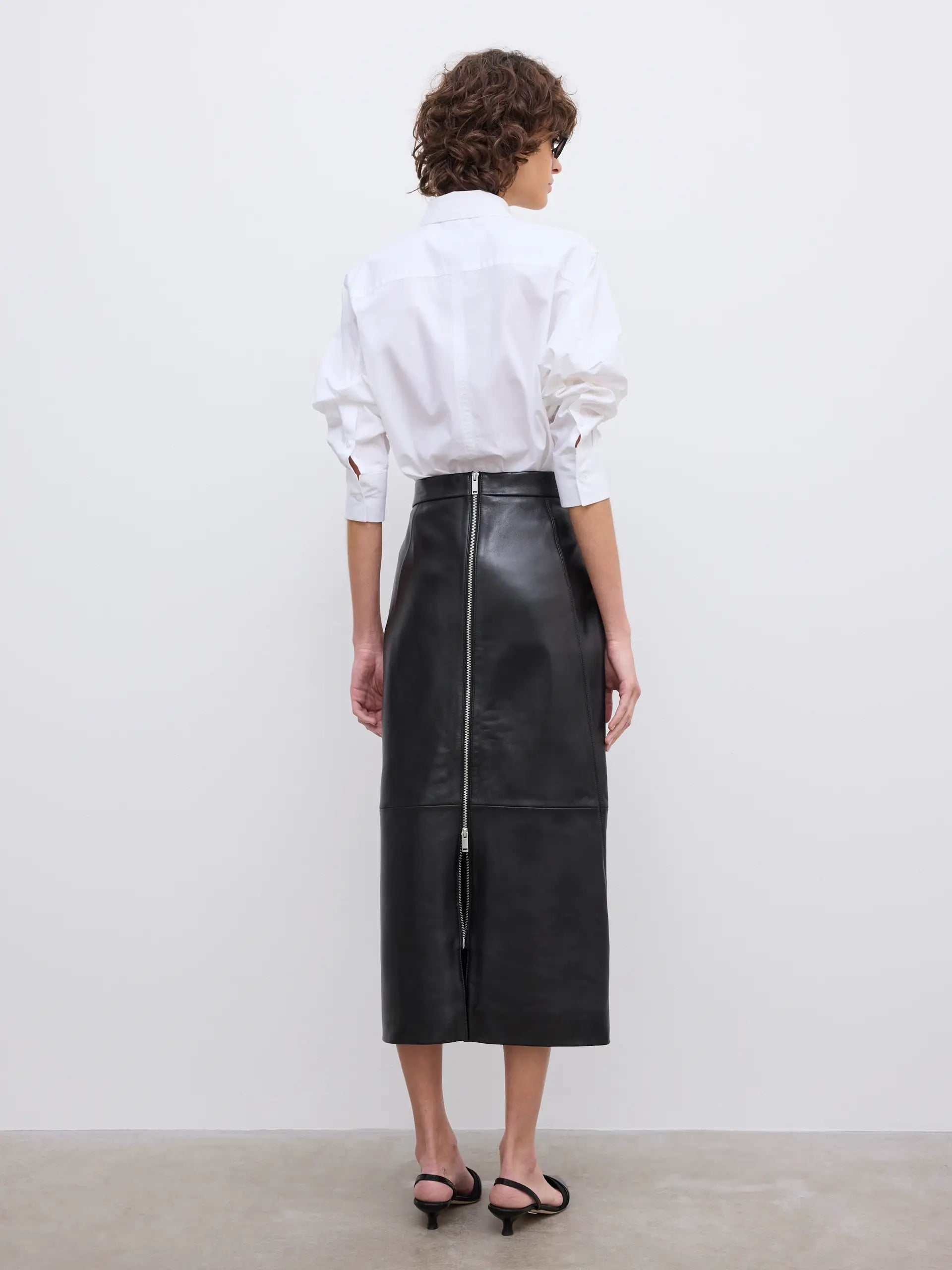 2026 House of Dagmar Midi Skirt - Size 36 - Brand New With Tags