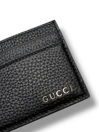 Gucci Grained Leather Card Holder
