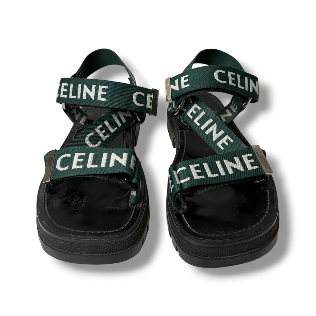 2022 Celine 'Leo' Sandals - Size 39 - Very Good Condition