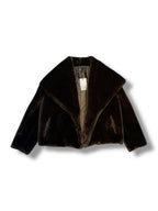 ILĀ Celeste Faux Fur Jacket - Size 36 - Brand New With Tags