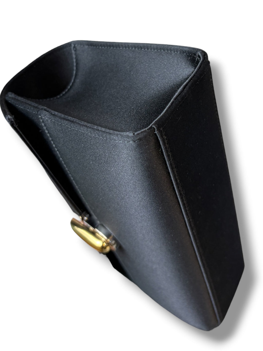 Savette Satin Symmetry Pochette - Never Worn