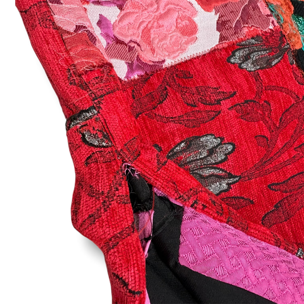 2021 Preen by Thornton Bregazzi Patchwork Skirt - Very Good Condition