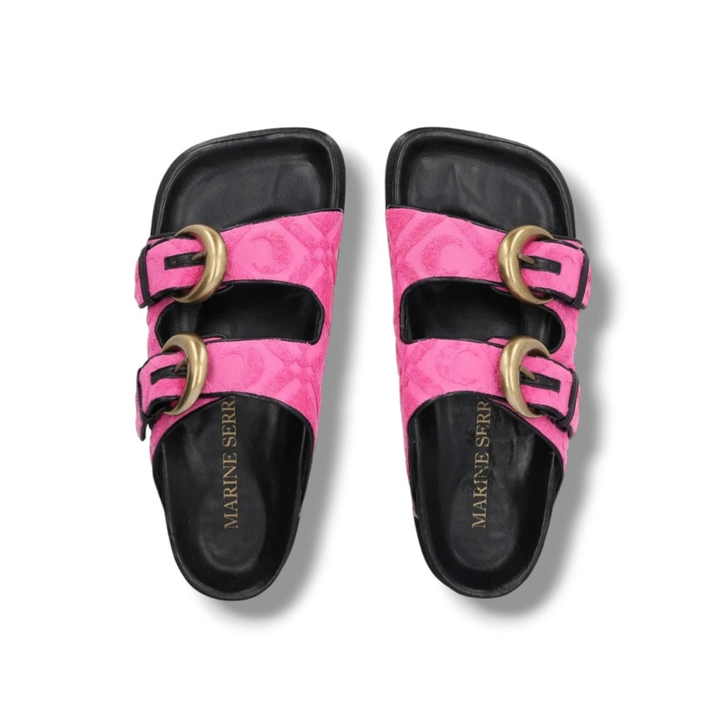 Marine Serre Monogram Slide - Size 39 - Excellent Condition
