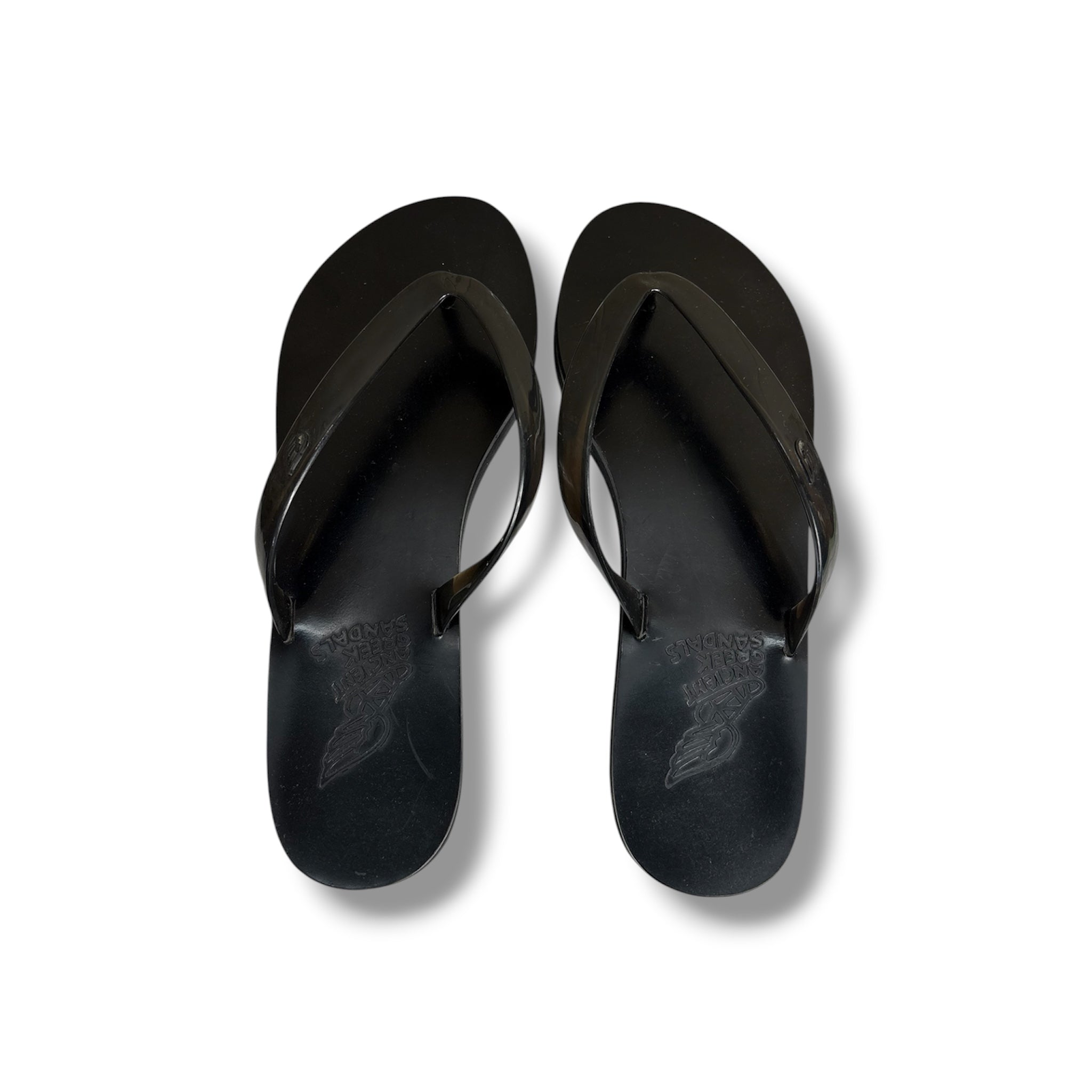 Ancient Greek Sandals 'Siaonara' Jelly Flip Flops - Size 41 -  Good Condition