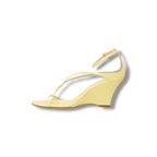 Khaite Marion Wedge Sandal - Size 38 - Excellent Condition
