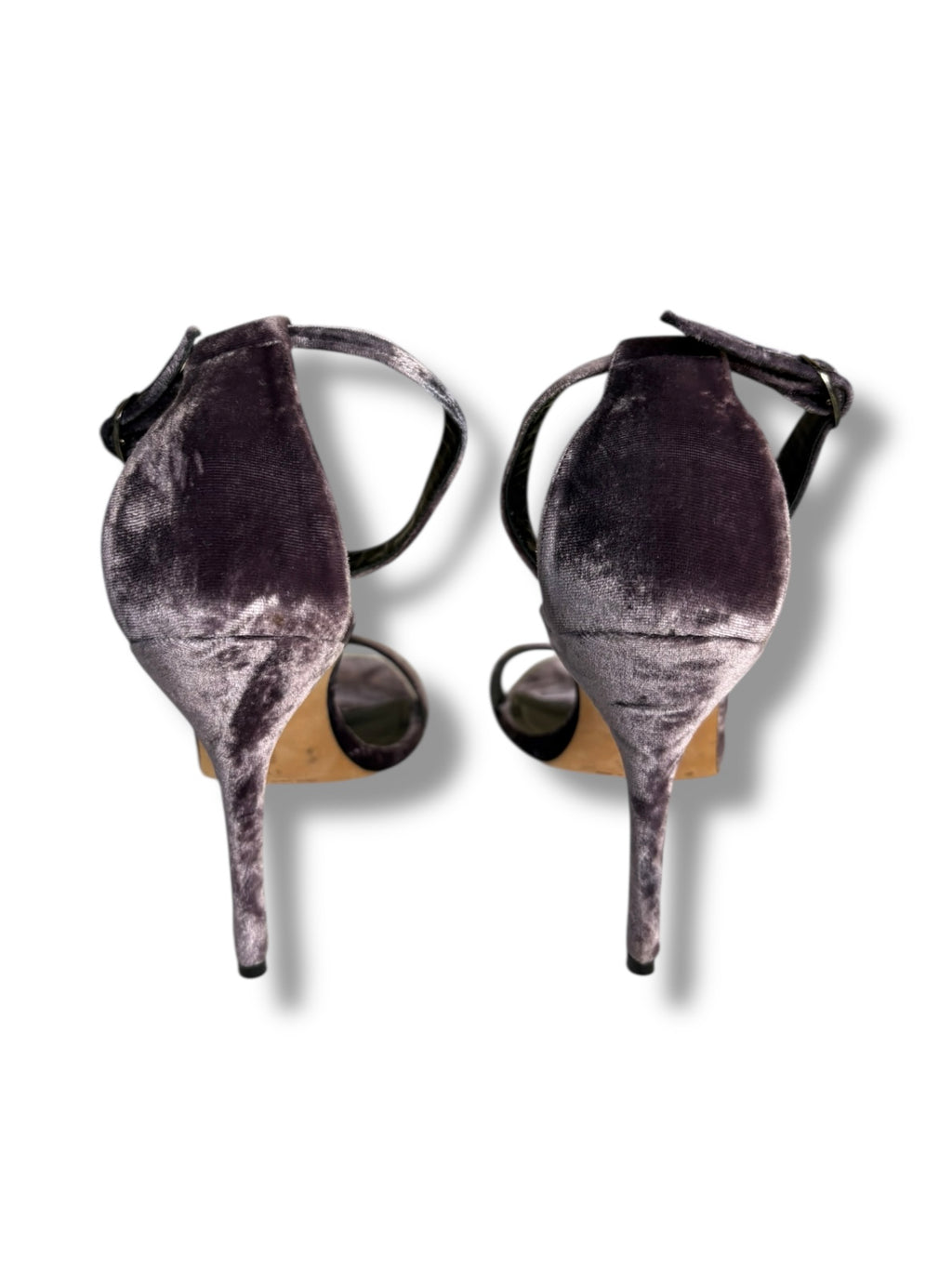 Manolo Blahnik Chaos Velvet Sandal - Size 41