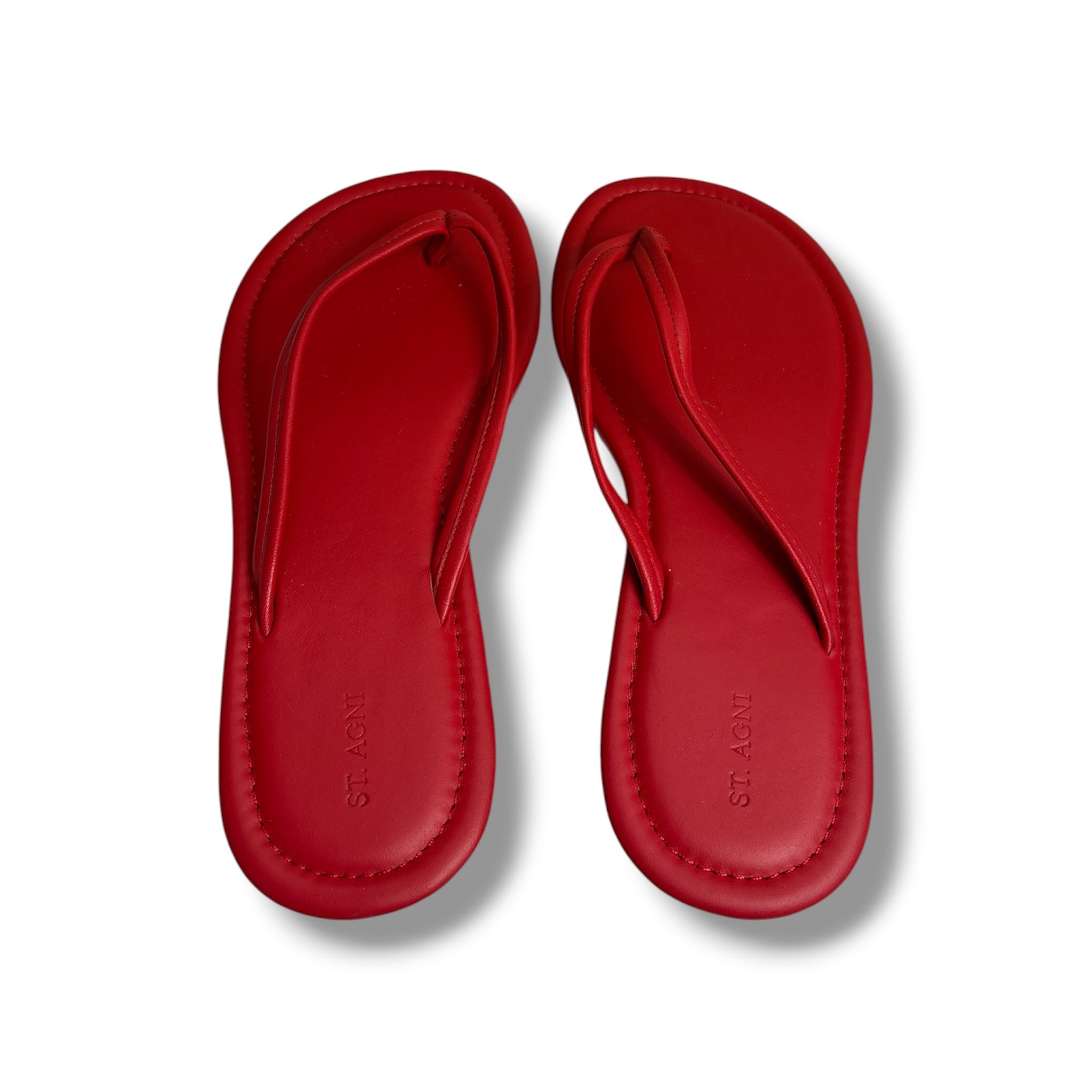 St. Agni Rosso Flip Flops - Size 41 - Excellent Condition