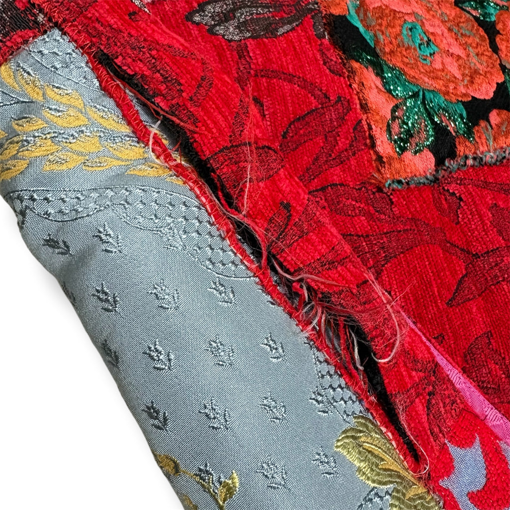 2021 Preen by Thornton Bregazzi Patchwork Skirt - Very Good Condition