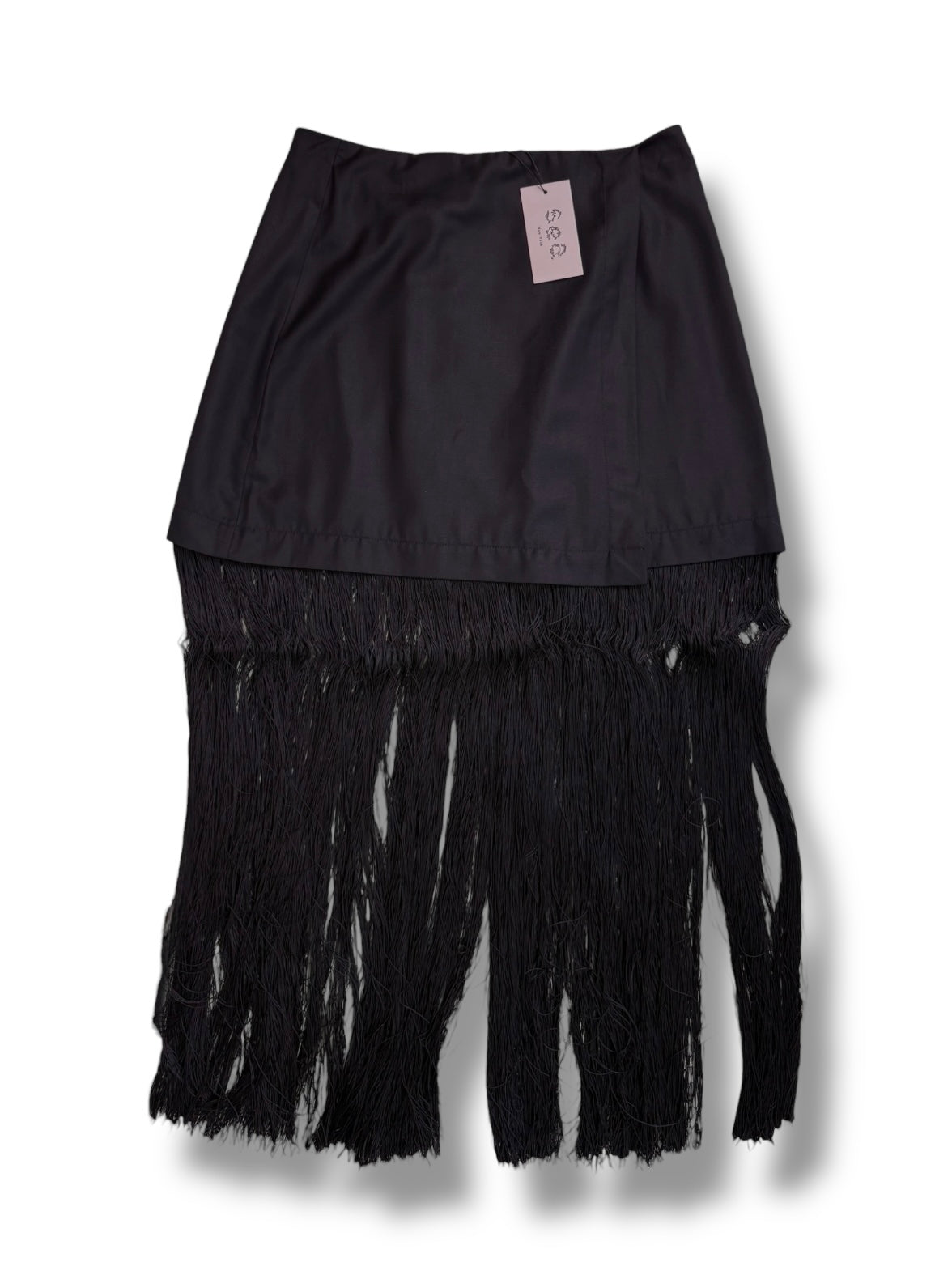Sea NYC 'Pari' Fringed Skirt - Size 10