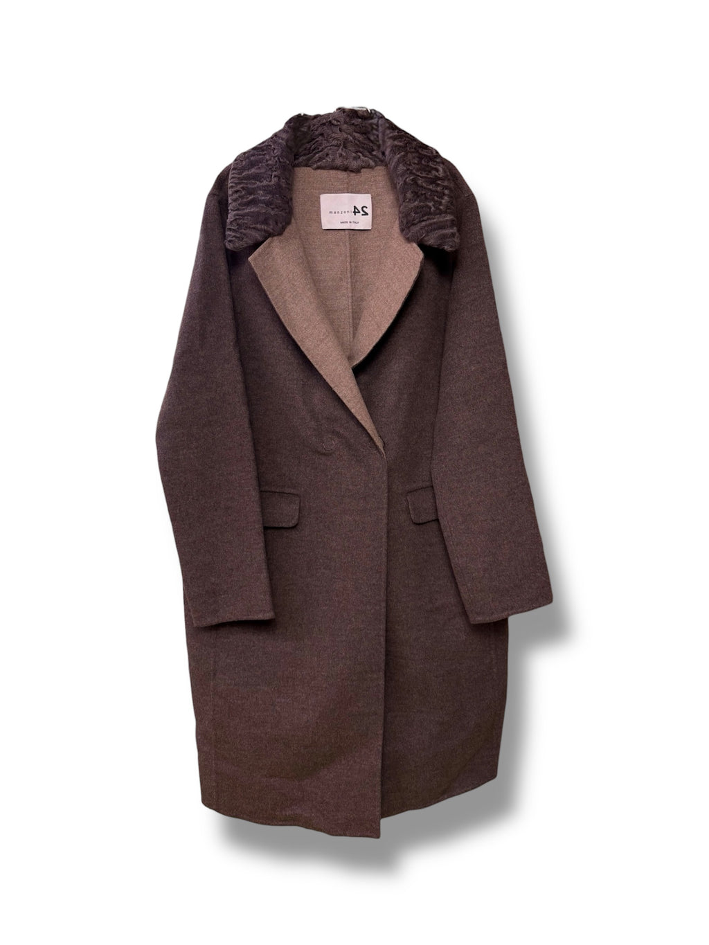 Manzoni 24 Double Faced Coat - Size IT42 - Excellent Condition