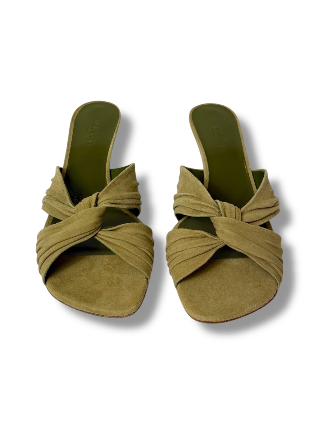 2026 Le Monde Béryl Antonia Suede Kitten Heel - Size 37.5 - Brand New