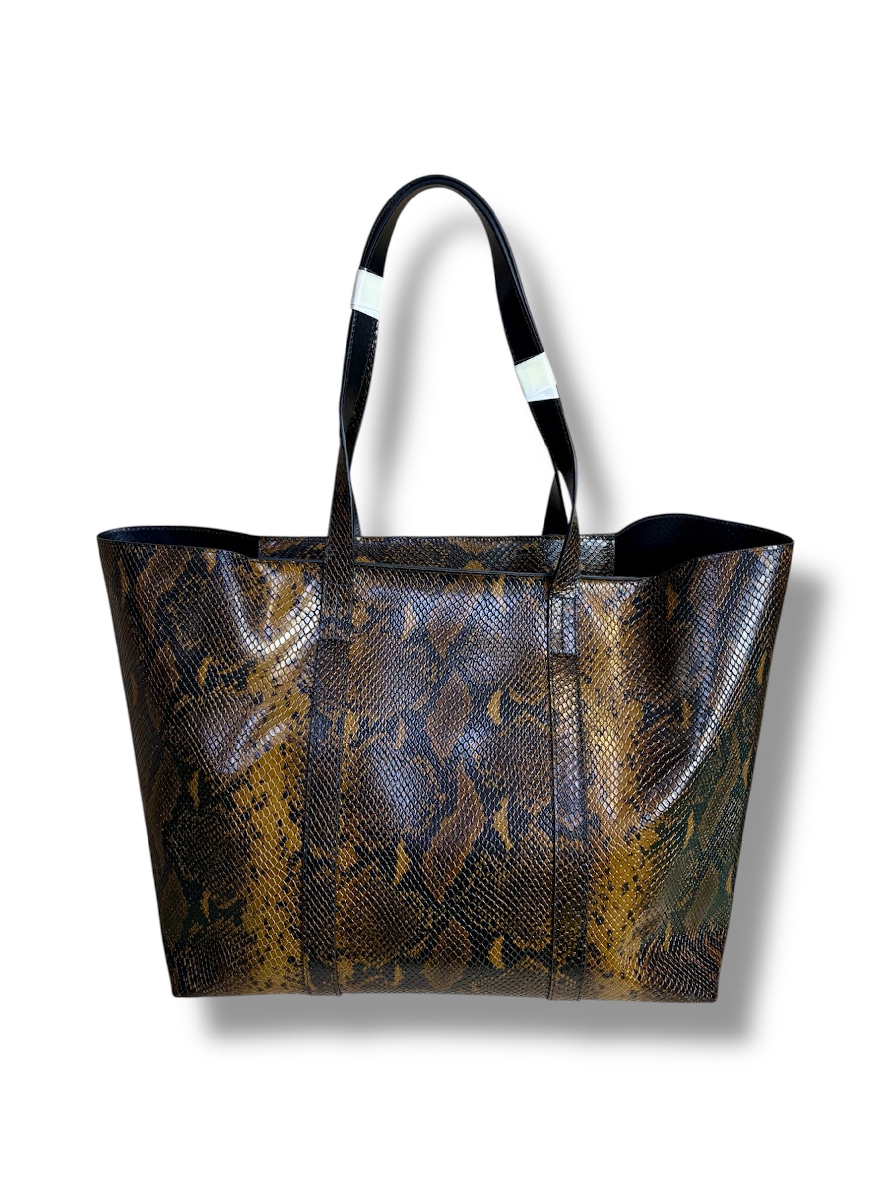 2026 Sézane 'Gabin' Faux Python Handbag - Brand New With Tags