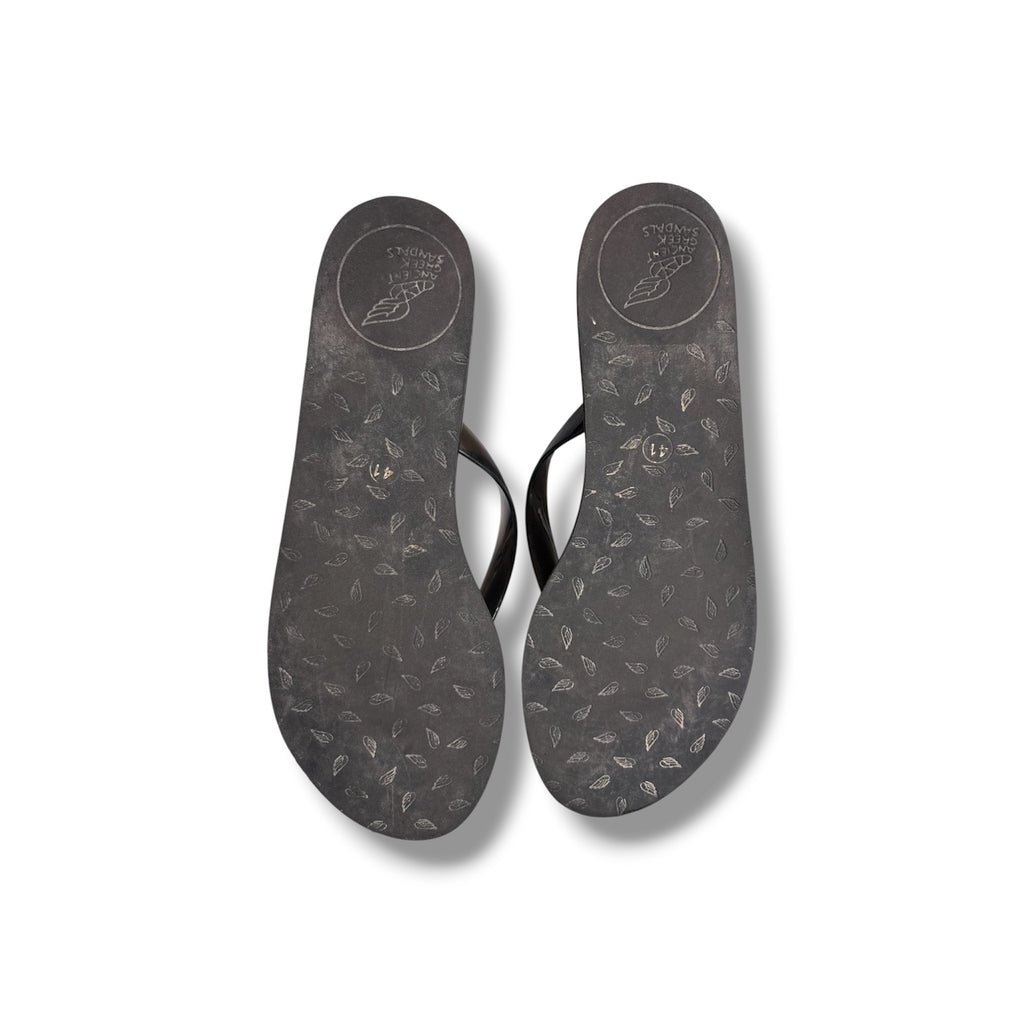 Ancient Greek Sandals 'Siaonara' Jelly Flip Flops - Size 41 -  Good Condition