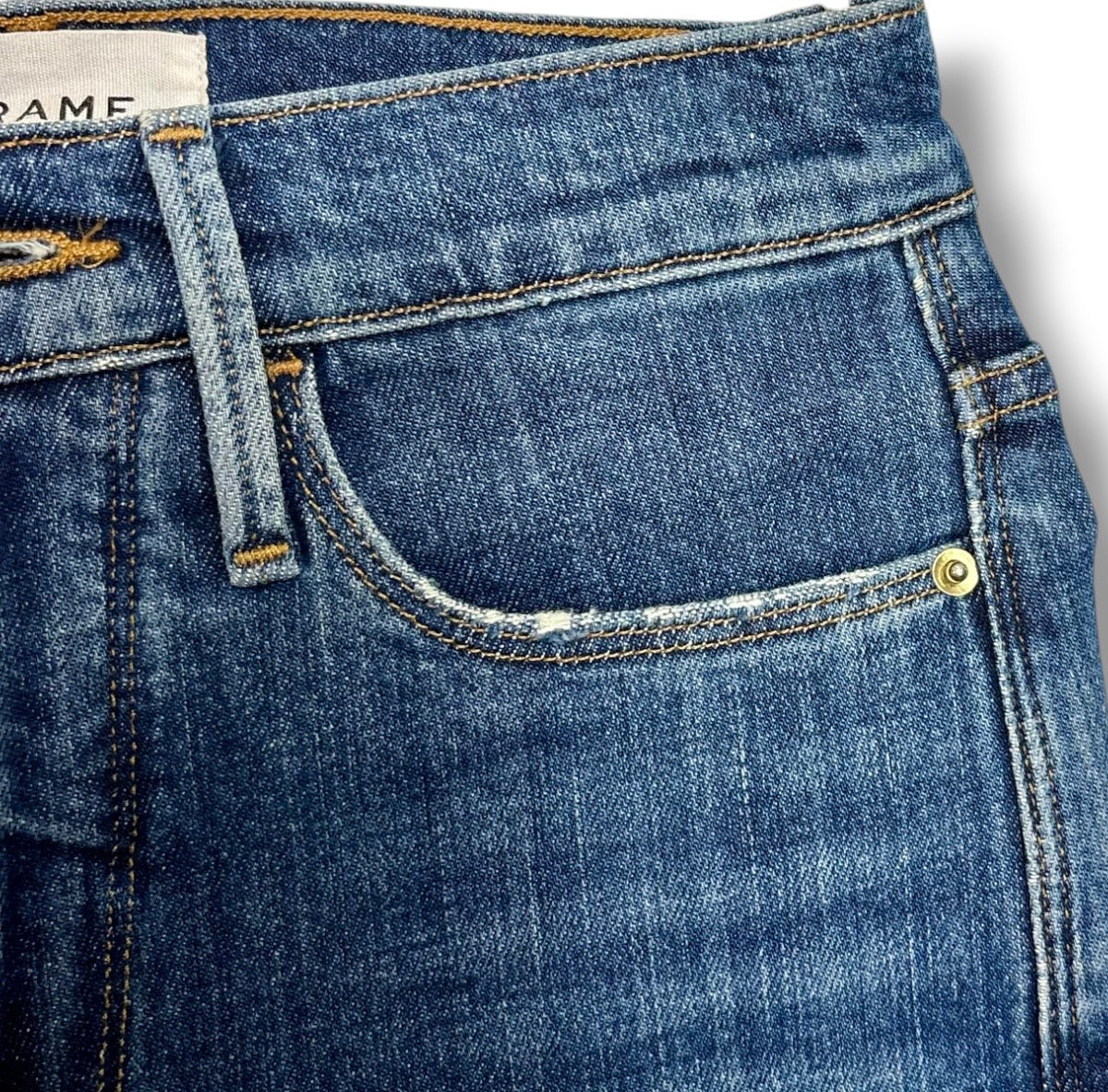 Frame Le Sylvie Slender Straight Jeans - Size 23 - Excellent Condition