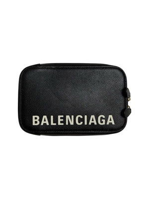 2021 Balenciaga Leather 'Cash Zip Phone Holder' Bag - Excellent Condition