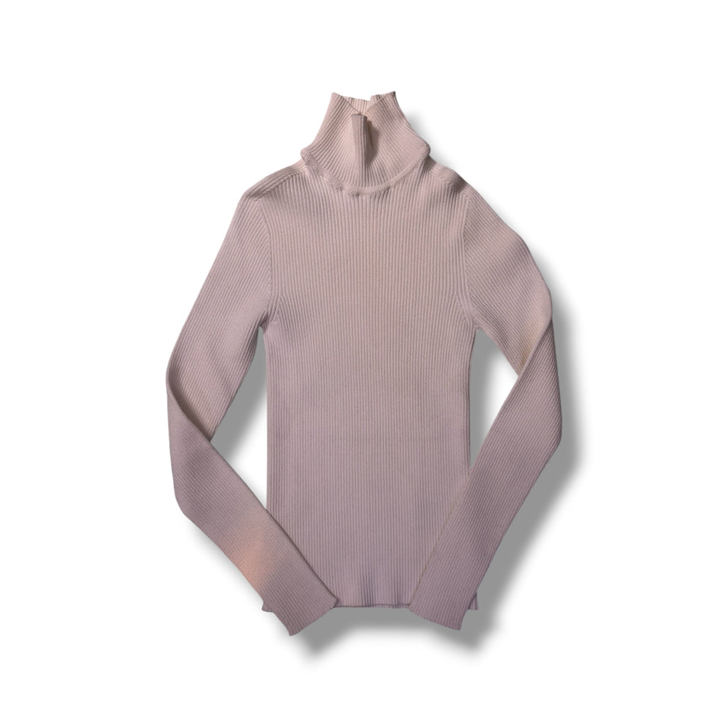 Longchamp High Collar Fitted Knit - Size Small - Very Good Condition